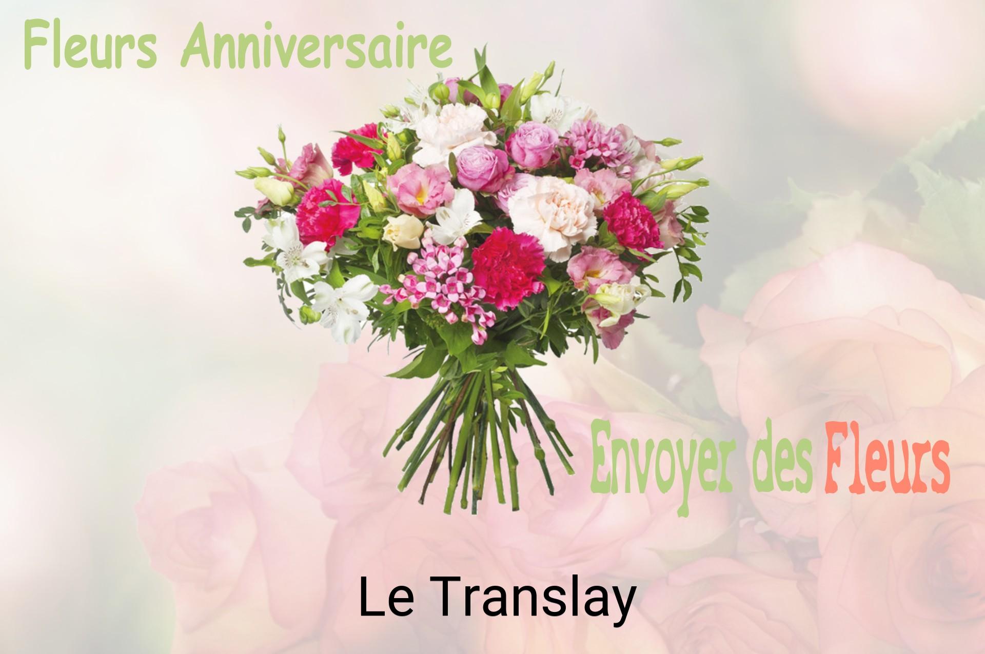Bouquet de fleurs d’anniversaire livré à Le Translay