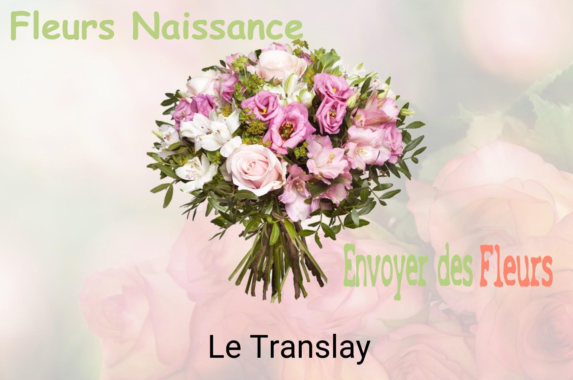 Bouquet de fleurs de naissance livré à Le Translay
